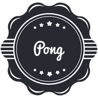 Pong badge logo