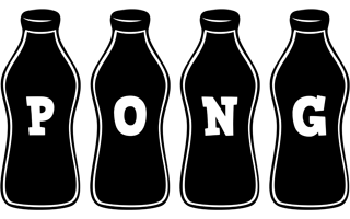 Pong bottle logo