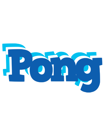 Pong business logo
