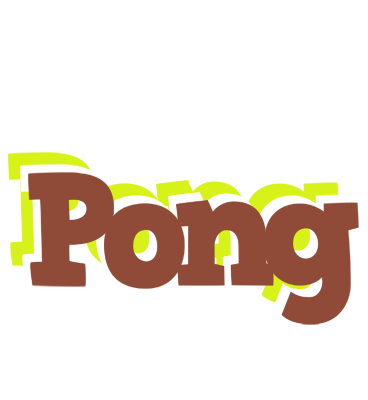 Pong caffeebar logo