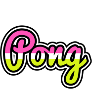 Pong candies logo