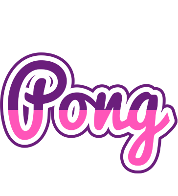 Pong cheerful logo