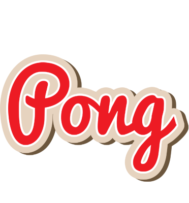 Pong chocolate logo
