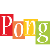 Pong colors logo