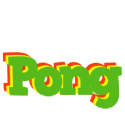 Pong crocodile logo