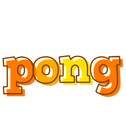 Pong desert logo