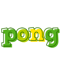 Pong juice logo