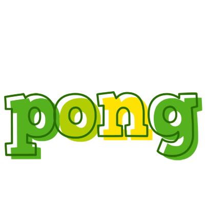 Pong juice logo