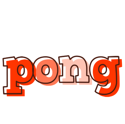 Pong paint logo