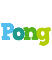 Pong rainbows logo