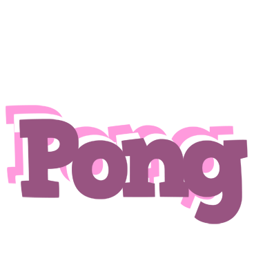 Pong relaxing logo