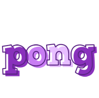 Pong sensual logo