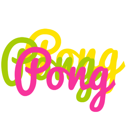 Pong sweets logo