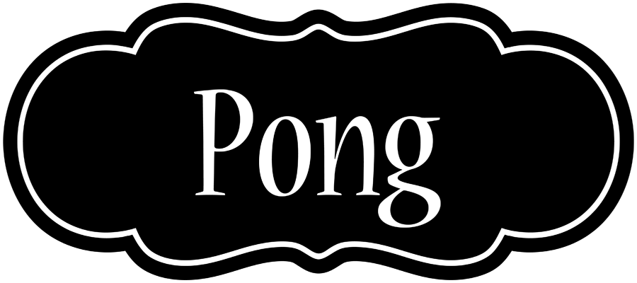 Pong welcome logo