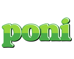 Poni apple logo