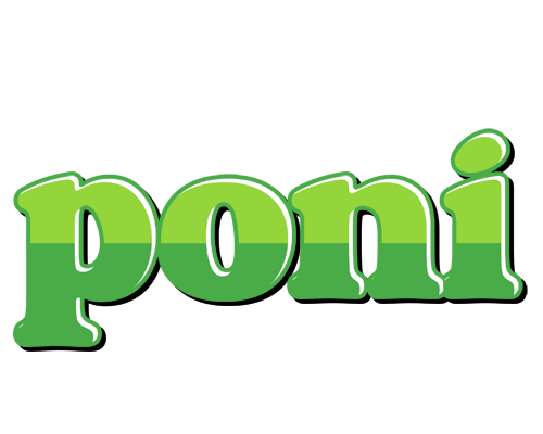 Poni apple logo