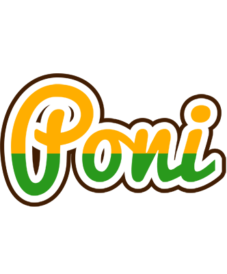 Poni banana logo
