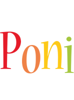 Poni birthday logo