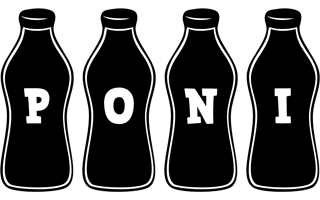 Poni bottle logo