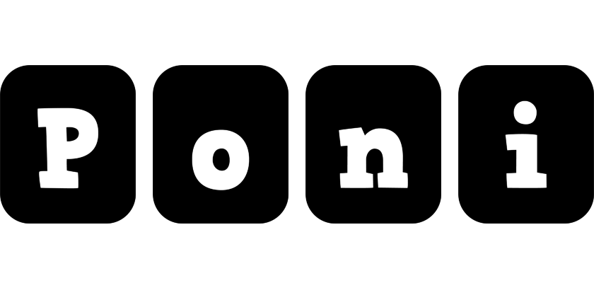 Poni box logo