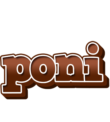 Poni brownie logo