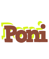 Poni caffeebar logo