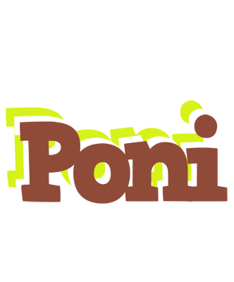 Poni caffeebar logo