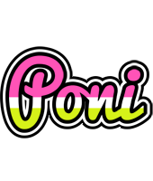 Poni candies logo