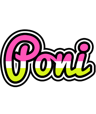 Poni candies logo