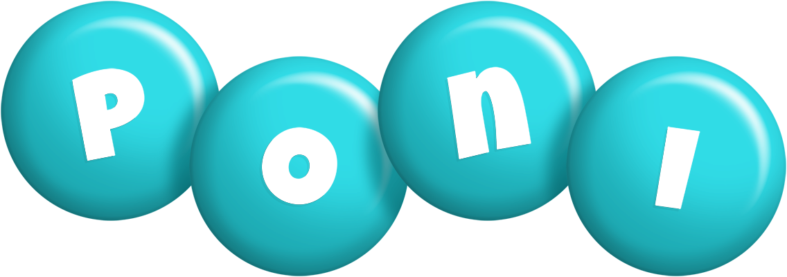 Poni candy-azur logo
