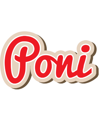 Poni chocolate logo
