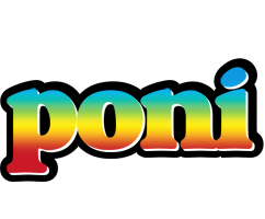 Poni color logo