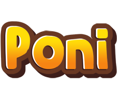 Poni cookies logo