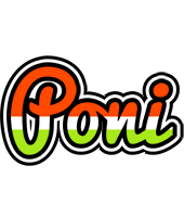 Poni exotic logo