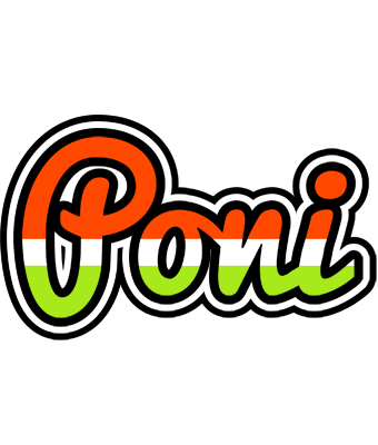 Poni exotic logo