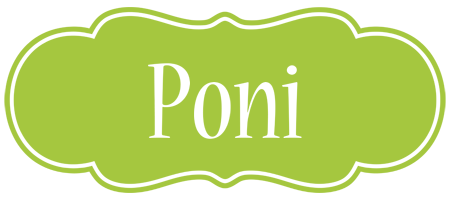 Poni family logo