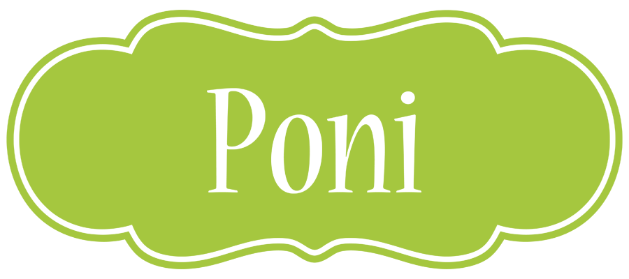 Poni family logo