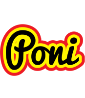 Poni flaming logo