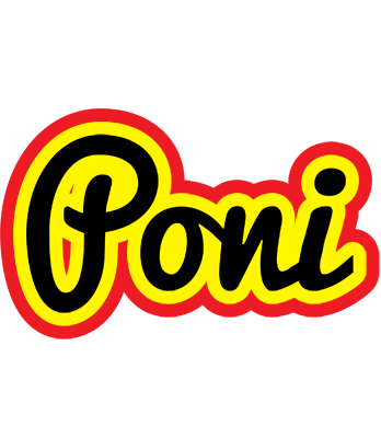 Poni flaming logo