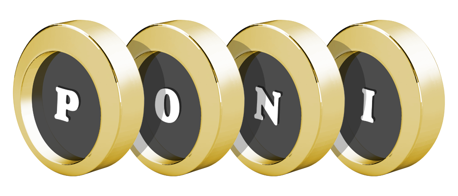 Poni gold logo