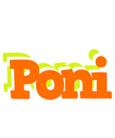 Poni healthy logo