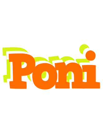 Poni healthy logo