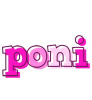 Poni hello logo