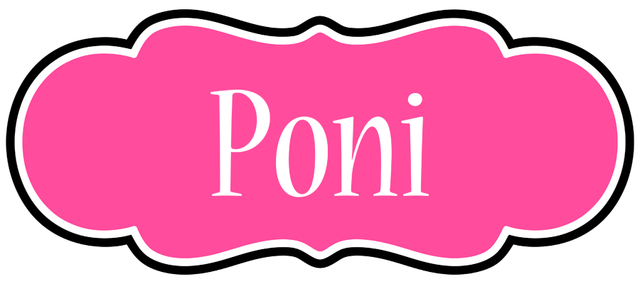 Poni invitation logo