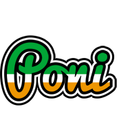 Poni ireland logo