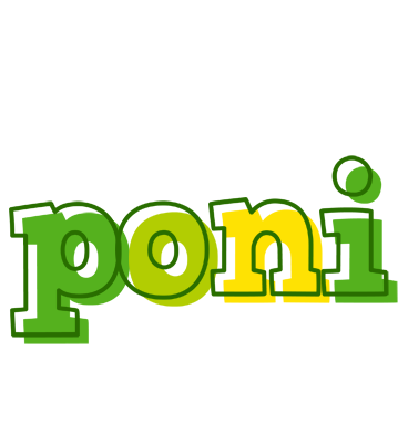 Poni juice logo