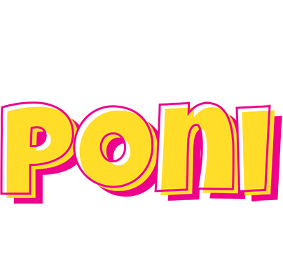 Poni kaboom logo