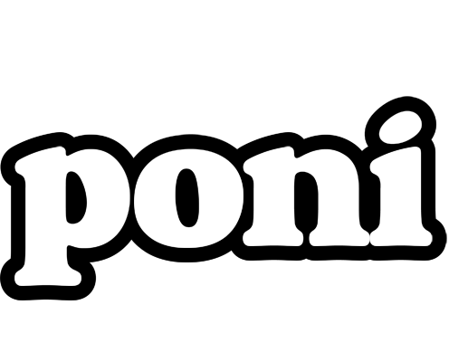 Poni panda logo