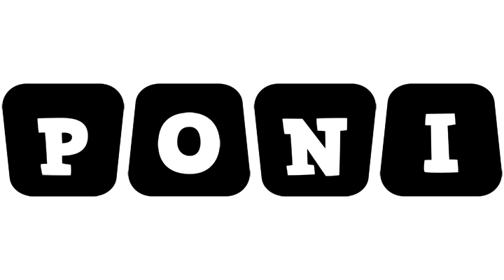 Poni racing logo