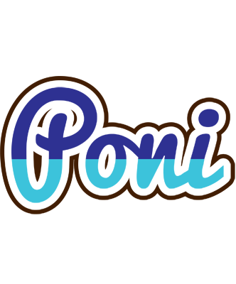 Poni raining logo